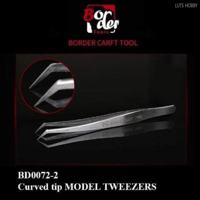 Boder Model Curved tip MODEL TWEEZERS (BD0072-2)
