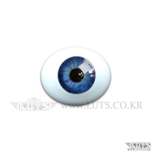 14MM Real Type Glass Eyes Cobalt