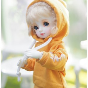 USD J30 Color Overfit Hoodie Yellow