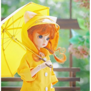 [Pre-order] [YoSD] GY)Kitty Raincoat(Yellow)