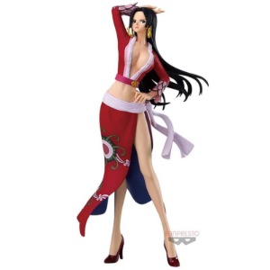 Banpresto One Piece Glitter &amp; Glamours Boa Hancock Figure Red
