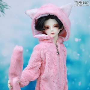 KDF45 Cat Jumpsuit (Pink)
