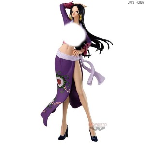 Banpresto One Piece Glitter &amp; Glamours Boa Hancock Figure Purple