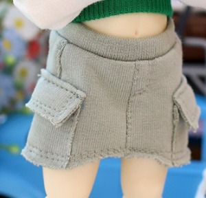 Pre-order Little Cozy Layered Skirt L.Khaki
