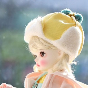 Pre-order USD Little Cute winter hat Yellow