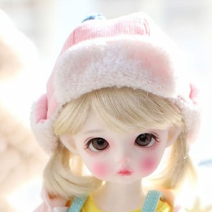 Pre-order USD Little Cute winter hat Pink