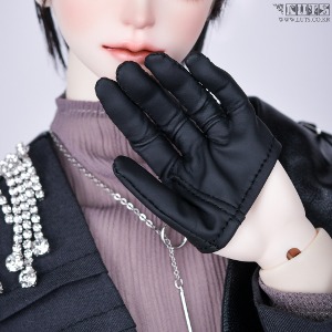 SSDF Half Glove Black
